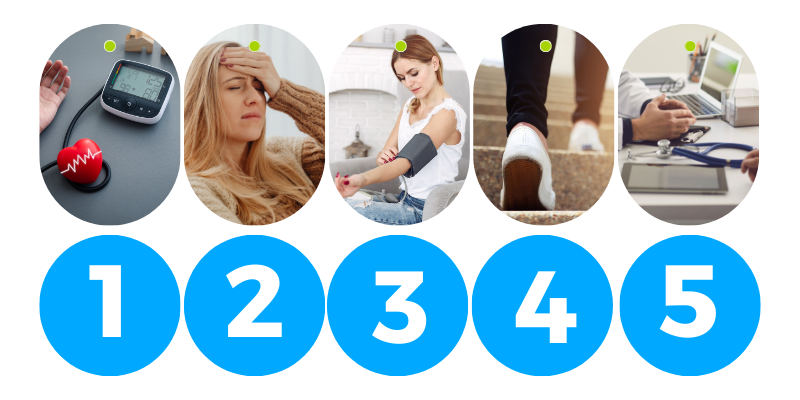 Verstandig omgaan met je bloeddruk in 5 stappen